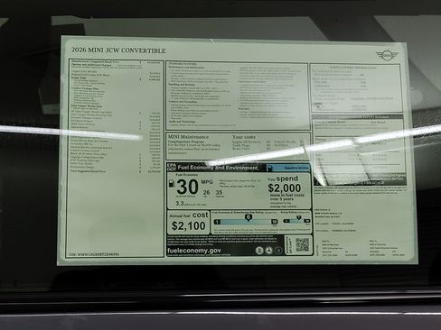 New 2026 MINI Cooper John Cooper Works image 29