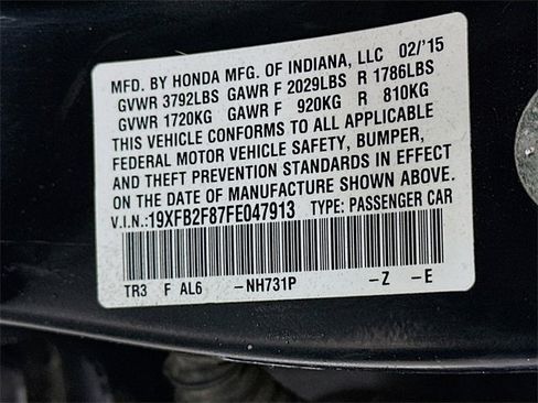 Used 2015 Honda Civic EX image 31