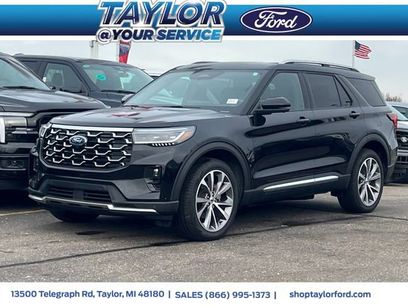 New 2025 Ford Explorer Platinum w/ Ultimate Package