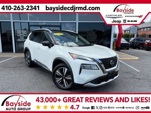 Used 2022 Nissan Rogue Platinum w/ Head-Up Display Package AWD/4WD image 1