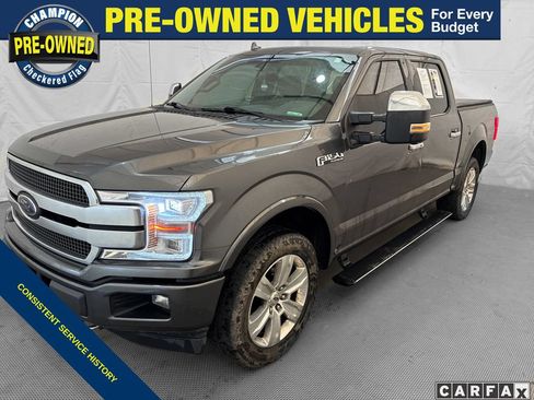 Used 2020 Ford F150 Platinum w/ Equipment Group 701A Luxury AWD/4WD image 1