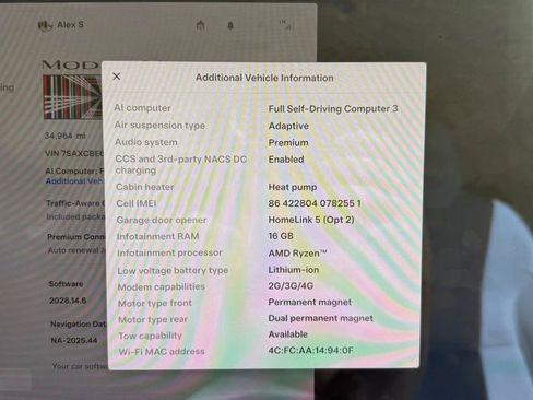 Used 2022 Tesla Model X Plaid AWD/4WD image 17