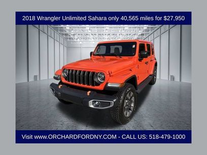 Used 2018 Jeep Wrangler Unlimited Sahara