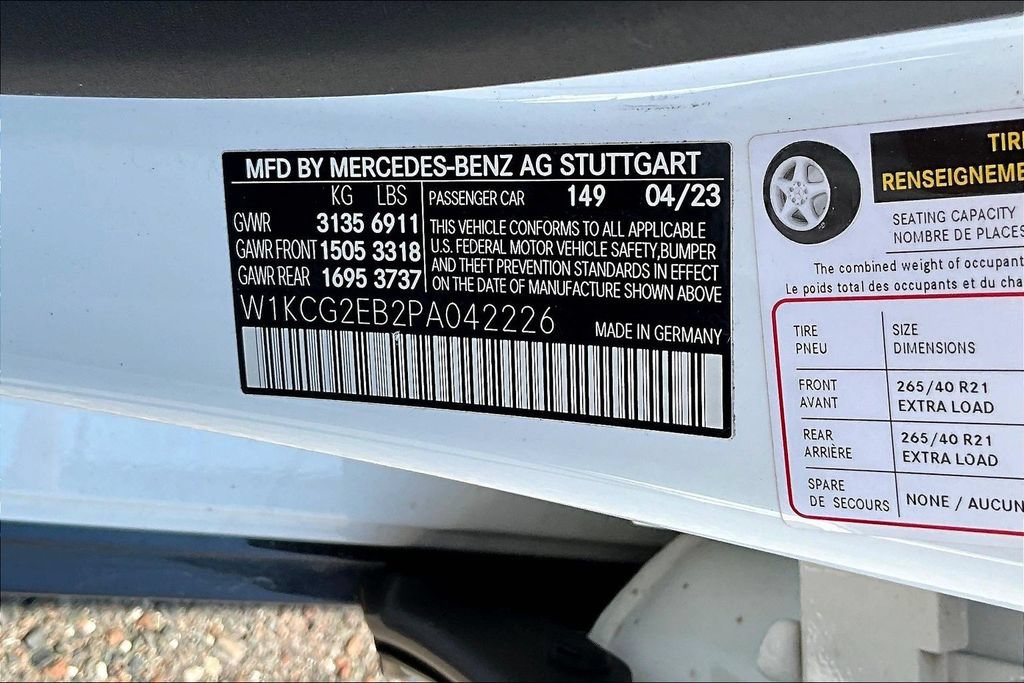 Used 2023 Mercedes-Benz EQS 450+ 4MATIC Sedan w/ AMG Line Exterior Package image 18