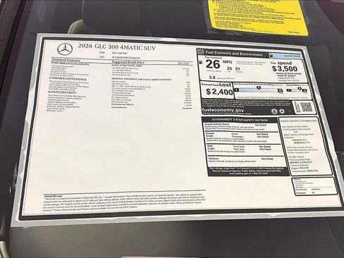 New 2026 Mercedes-Benz GLC 300 4MATIC image 18