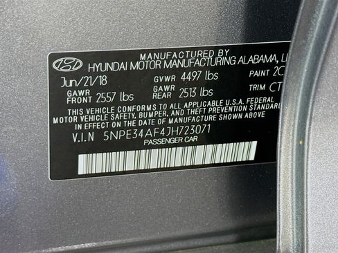 Used 2018 Hyundai Sonata SEL FWD image 40