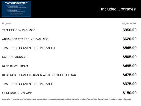 Certified 2024 Chevrolet Colorado Trail Boss w/ Technology Package image 10