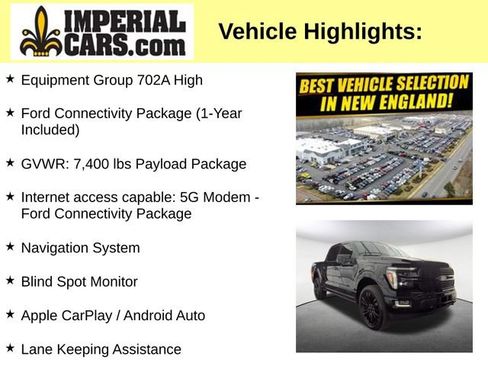 Used 2026 Ford F150 Platinum w/ Equipment Group 702A High AWD/4WD image 3