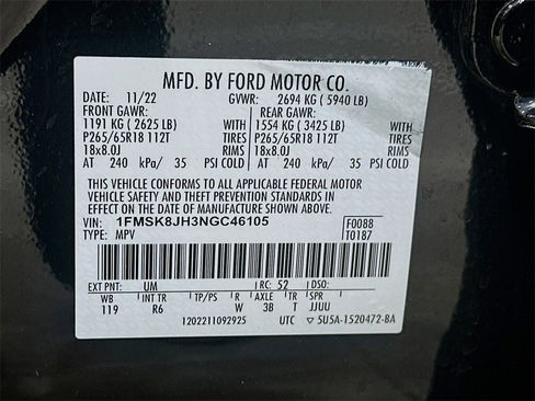 Used 2022 Ford Explorer Timberline image 34