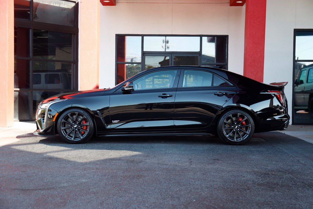 Used 2024 Cadillac CT4 V Blackwing w/ Carbon Fiber 1 Package RWD image 11