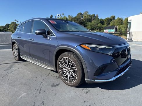 Used 2023 Mercedes-Benz EQS 450+ 4MATIC SUV w/ Acoustic Comfort Package image 3