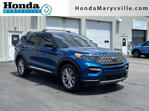 Used 2022 Ford Explorer Limited w/ Equipment Group 301A AWD/4WD image 1