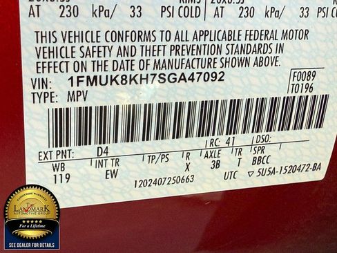 Used 2025 Ford Explorer ST-Line image 24