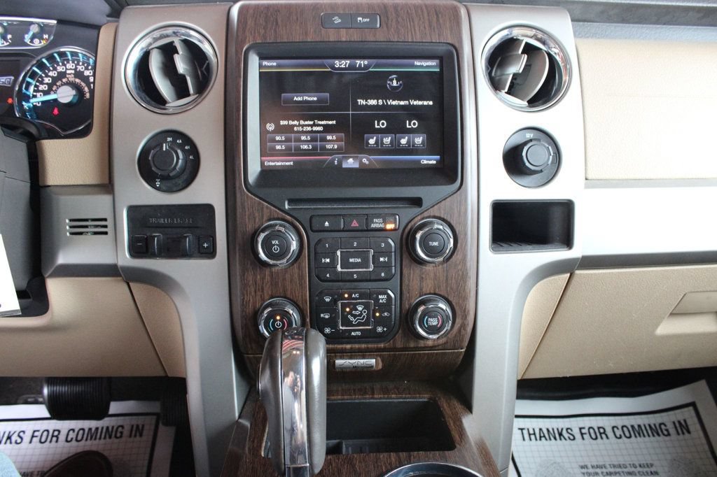 Used 2014 Ford F150 Lariat w/ Lariat Chrome Package AWD/4WD image 10