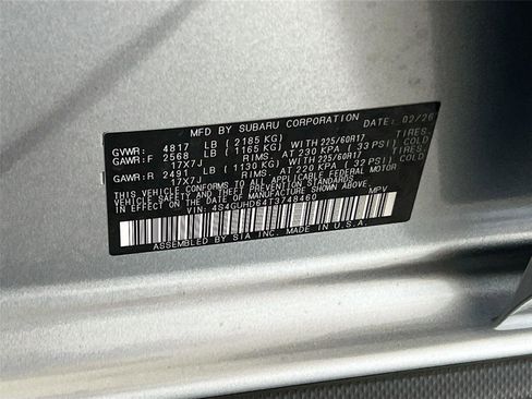 New 2026 Subaru Crosstrek 2.0i Premium image 30