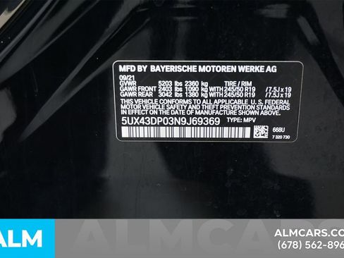 Used 2022 BMW X3 sDrive30i w/ Convenience Package RWD image 63