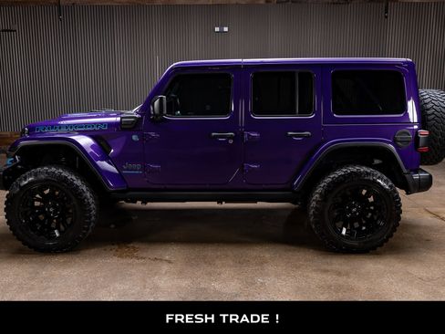 Used 2023 Jeep Wrangler Unlimited Rubicon 4xe w/ Steel Bumper Group image 5