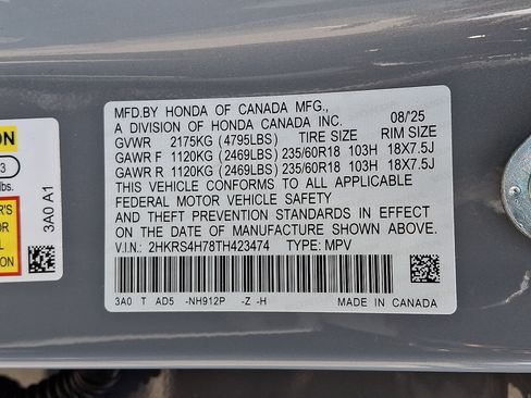 Used 2026 Honda CR-V EX-L image 27