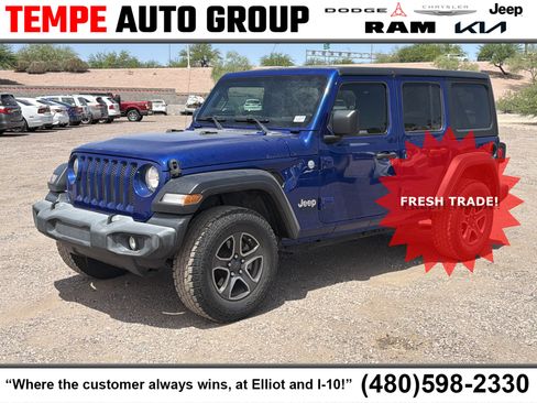 Used 2019 Jeep Wrangler Unlimited Sport S AWD/4WD image 1
