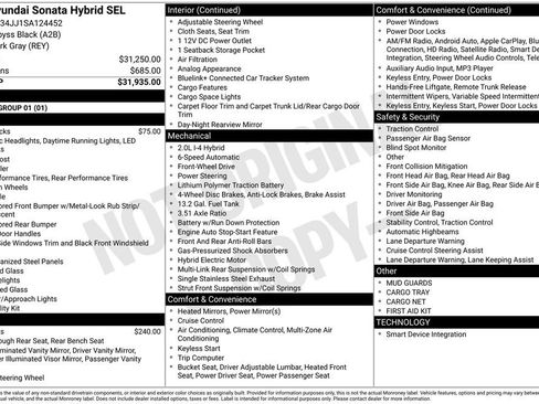 New 2025 Hyundai Sonata SEL image 26