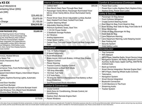 Used 2024 Kia K5 EX w/ EX Premium Package FWD image 18