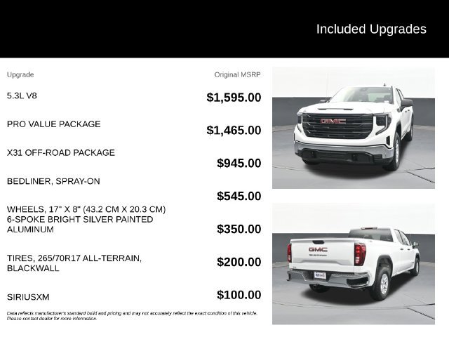 Used 2024 GMC Sierra 1500 Pro w/ Pro Value Package AWD/4WD image 9