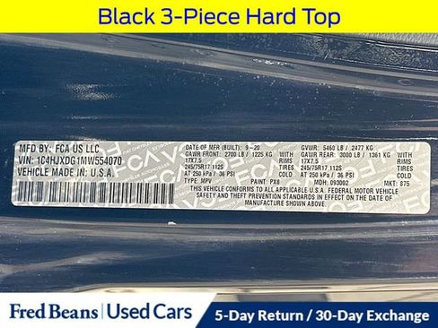 Used 2021 Jeep Wrangler Unlimited Sport image 38