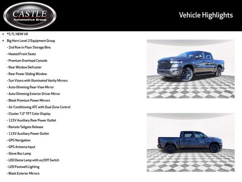 New 2026 RAM 1500 Big Horn AWD/4WD image 4