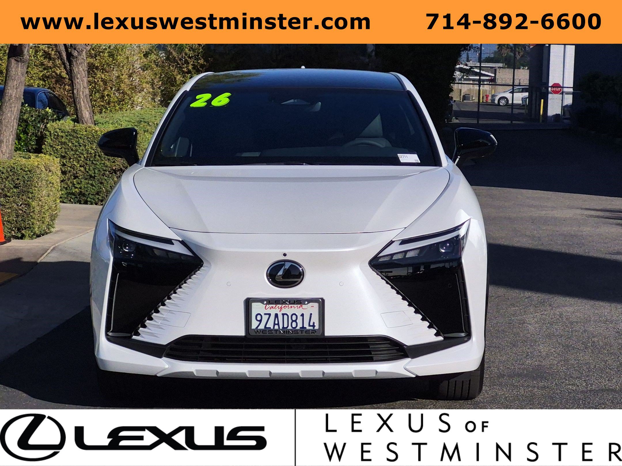 Certified 2026 Lexus RZ 350e 2WD w/ Accessory Package (Z1) image 2