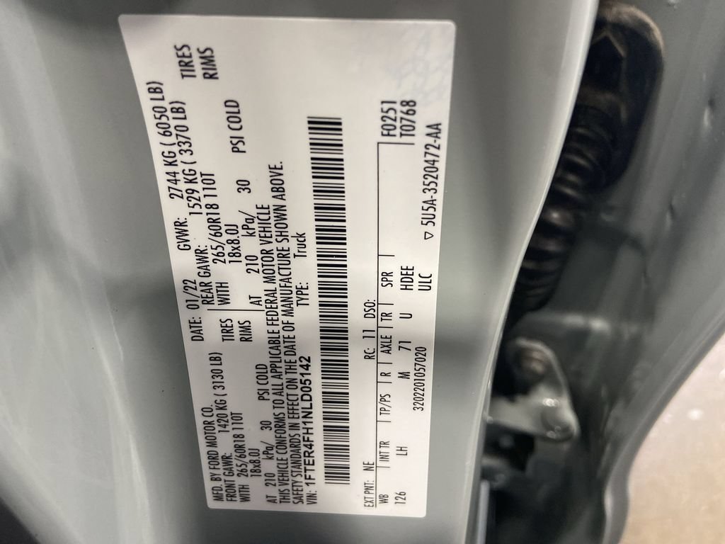 Used 2022 Ford Ranger XLT w/ Equipment Group 301A Mid AWD/4WD image 32