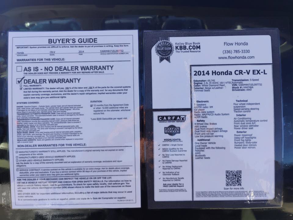 Used 2014 Honda CR-V EX-L image 37