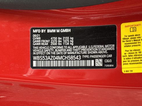 Used 2021 BMW M4 Coupe w/ Executive Package image 34