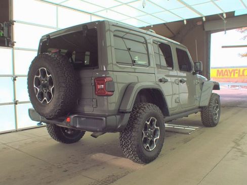 Used 2021 Jeep Wrangler Unlimited Rubicon 4xe w/ Cold Weather Group image 2