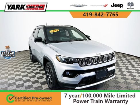Certified 2025 Jeep Compass Limited AWD/4WD image 1