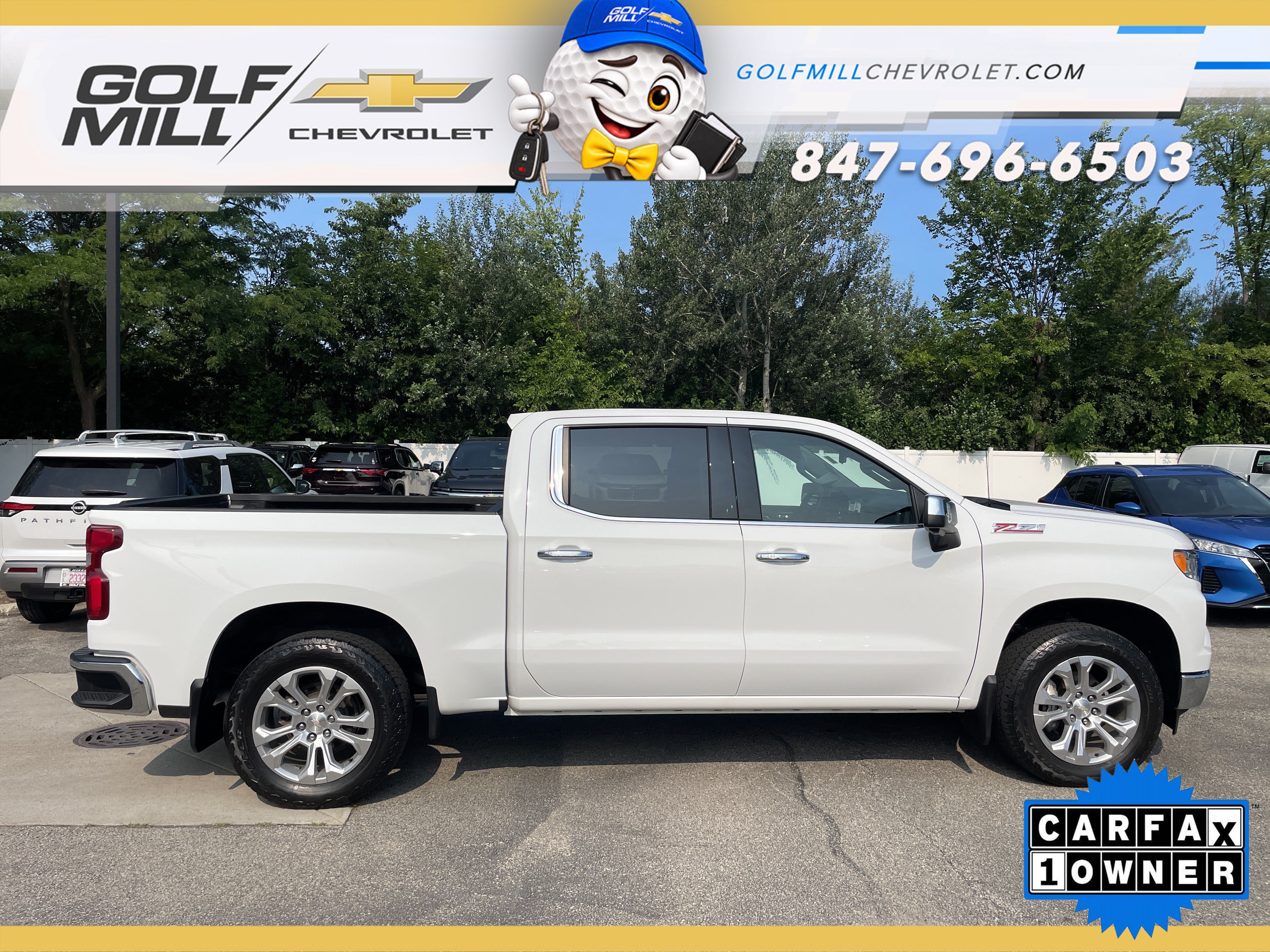 Used 2023 Chevrolet Silverado 1500 LTZ w/ Technology Package AWD/4WD image 11