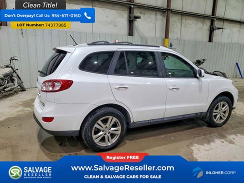 Used 2011 Hyundai Santa Fe Limited w/ Navigation Pkg 4 image 4