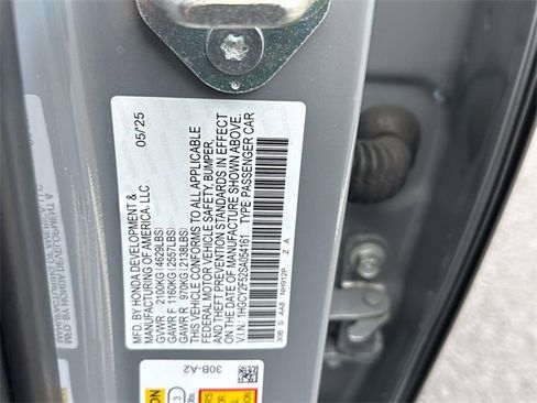 Certified 2025 Honda Accord Sport image 27