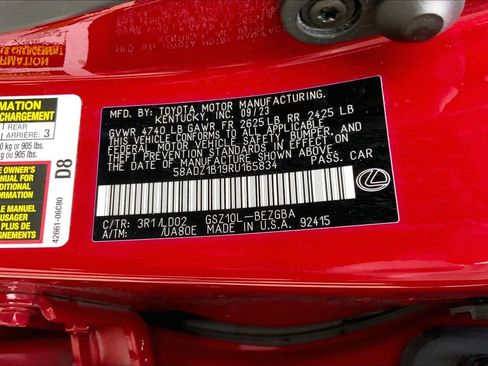 Used 2024 Lexus ES 350 w/ Premium Package image 32