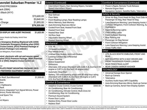 Used 2023 Chevrolet Suburban Premier AWD/4WD image 11