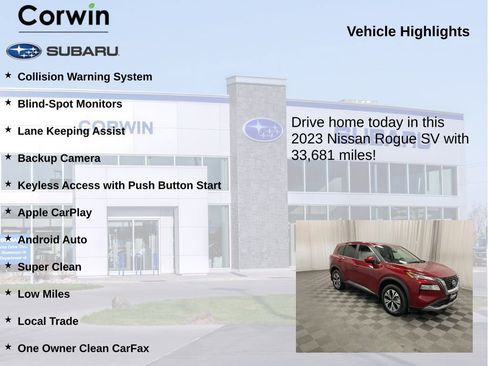 Used 2023 Nissan Rogue SV AWD/4WD image 6