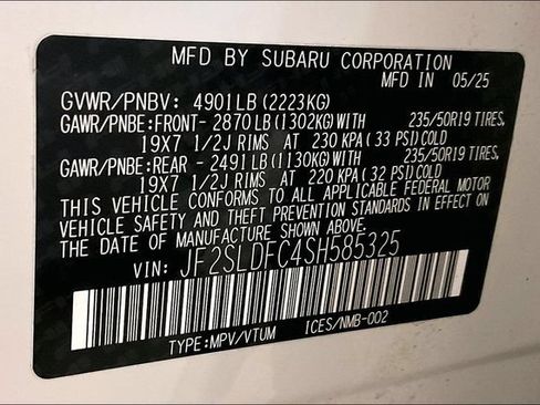 Used 2025 Subaru Forester Sport AWD/4WD image 35