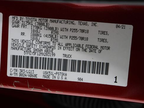 Certified 2021 Toyota Tundra SR5 image 40