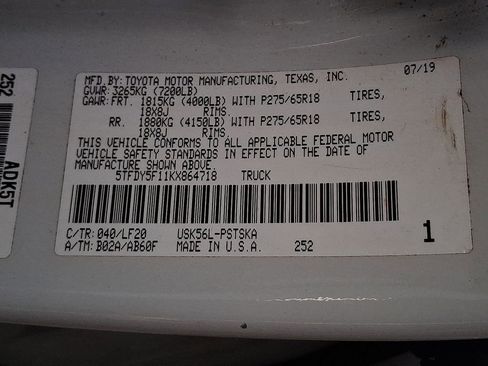 Used 2019 Toyota Tundra TRD Pro image 19