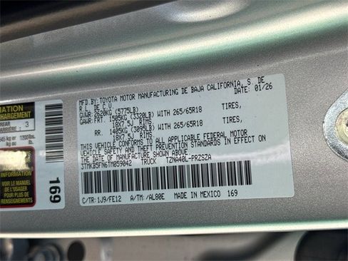 New 2026 Toyota Tacoma TRD Sport image 33