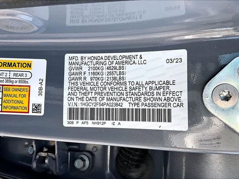 Used 2023 Honda Accord Sport image 19