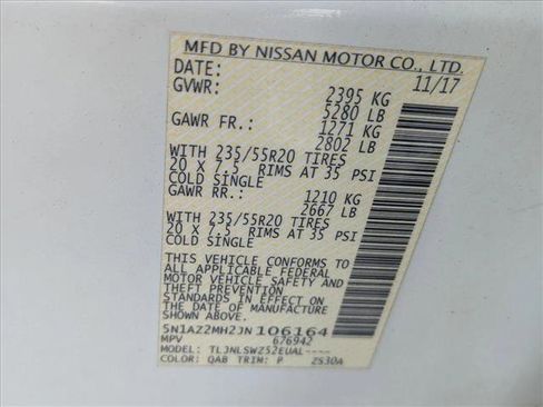 Used 2018 Nissan Murano Platinum image 24