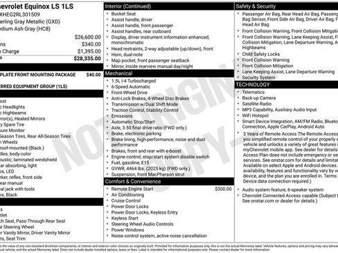 Used 2024 Chevrolet Equinox LS FWD image 51