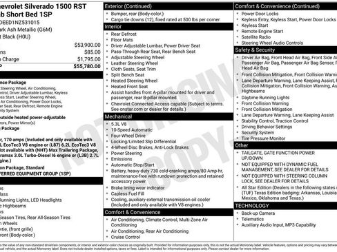 Used 2022 Chevrolet Silverado 1500 RST AWD/4WD image 9