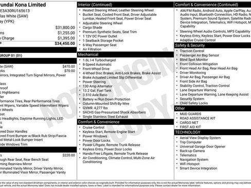 Certified 2024 Hyundai Kona Limited FWD image 26