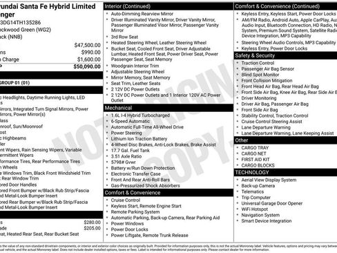 Used 2026 Hyundai Santa Fe Limited AWD/4WD image 7